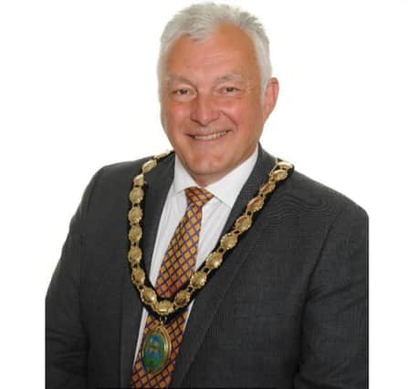 Cllr Steve Wain, new Mayor of Matlock