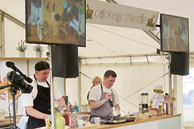 Chris Mapp, chef patron at The Tickled Trout, Barlow, will be among those showcasing their skills in the culinary theatre teepee at Bakewell Country Fair.