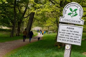 The Longshaw Estate is a perfect place for a relaxed stroll amid scenic surroundings.