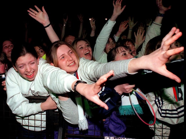 Fans went wild for Boyzone