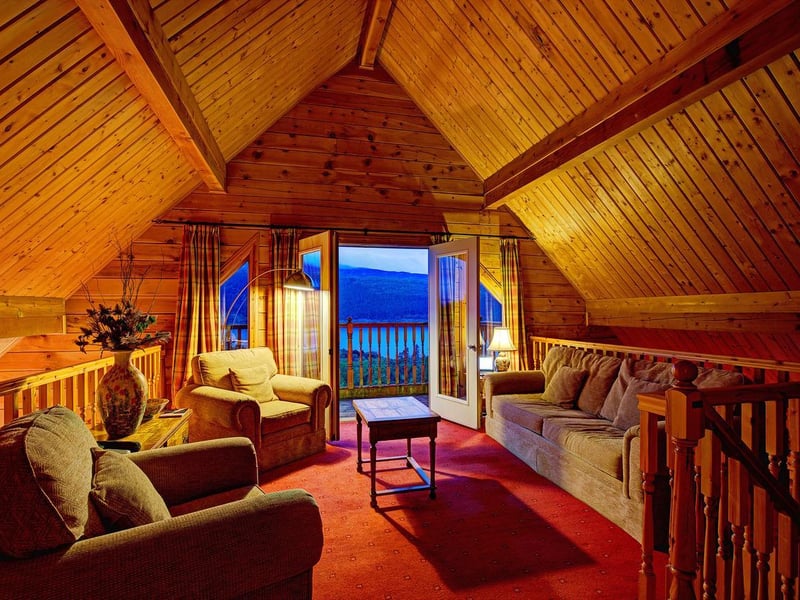 Utterly pamper yourself with this lodge's spa and hot tub - then enjoy a barbecue. With views of the legendary loch, Lodges on Loch Ness offers two or three bedroom units which have their own private bathroom and are a five minute walk from the local store. They are pet friendly too.