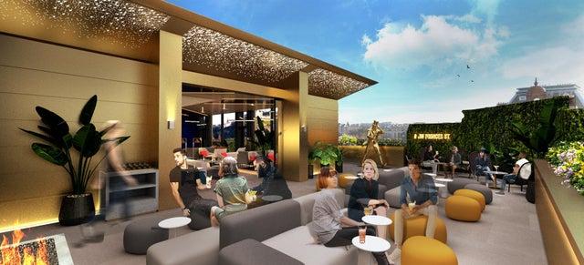 The 1820 bar will feature a terrace in which guests can whisky cocktails with a view.