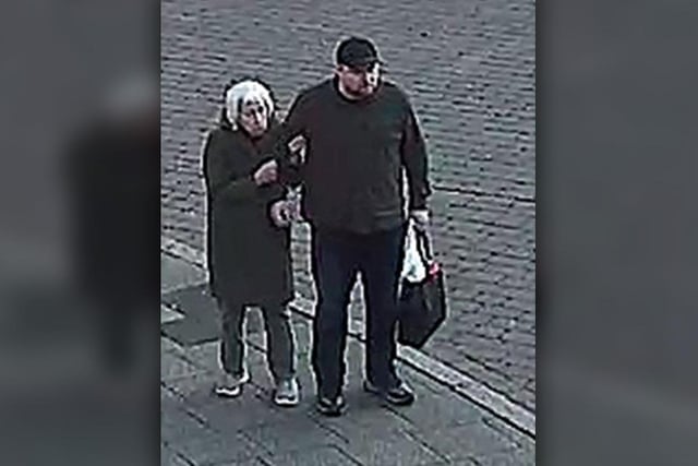 This man and a woman are being sought by police in connection with a public order offence.During the Derby incident - on February 26 at around 2.50pm in the Market Place - a man was seen shouting racist terms in a nearby pub.The two people pictured were in the area at the time and we are keen to speak to them about the incident.