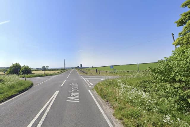 The crash took place on the A632.