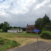 The seven acres of land off West End Drive, Ilkeston, including the former clubhouse, which could be sold off.