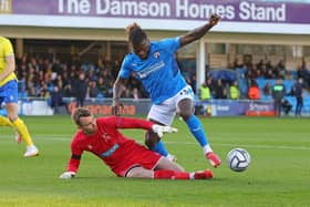 Chesterfield are light on striking options following Kabongo Tshimanga's injury.