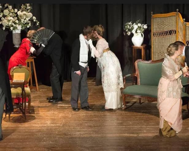 Chatsworth Players in a previous production of Charley's Aunt.