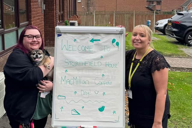 The Cygnet Health Care team came together alongside some furry friends to fundraise for Macmillan.