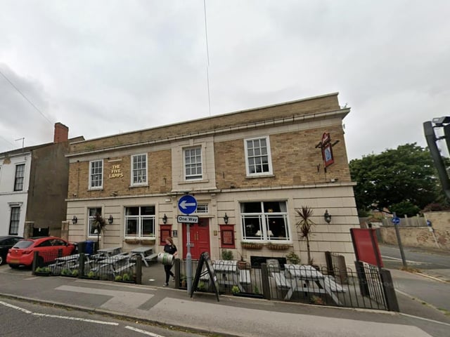 The Five Lamps also features in this ranking of the best pubs across the county.