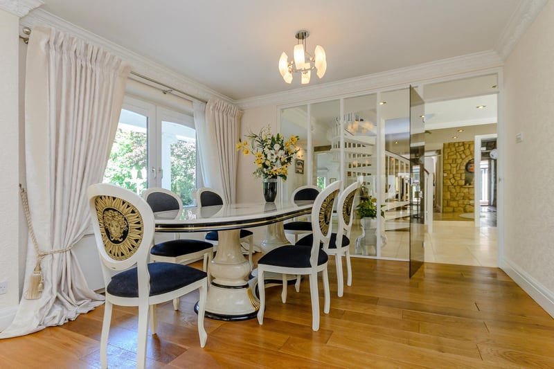 Entertain in style in this beautiful and elegant dining room
