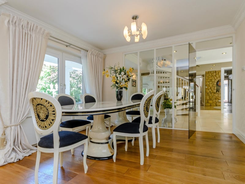 Entertain in style in this beautiful and elegant dining room
