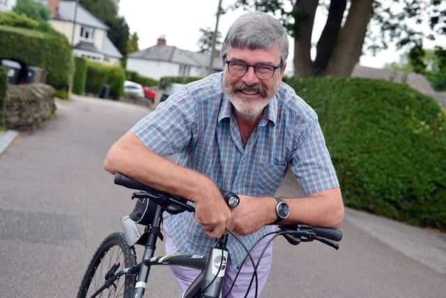 Retired Chesterfield GP Brendan Ryan wants to see cycle paths created for a greener and safer school run.