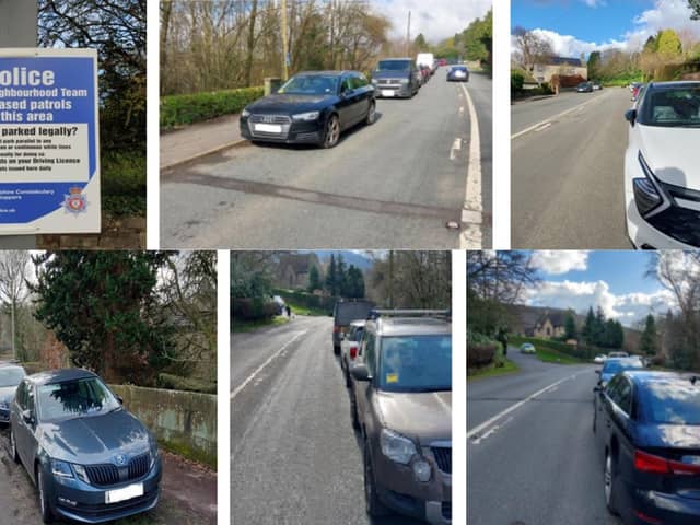 Officers from the safer neighborhood teams issued Fixed Penalty Notices to vehicles contravening the white line system across Peak District over the weekend.