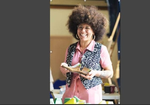Bespoke shoemaker Sasha Archer will give a talk at the Women Who Make festival on October 10 at Masson Mills, Matlock Bath (photo: Richard Tymon)