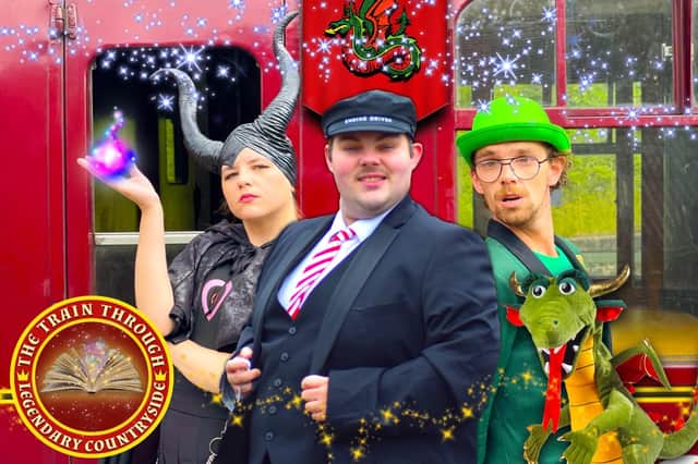 OnTrack Productions will present the pantomime on a steam train from August 21 to 30, 2021.