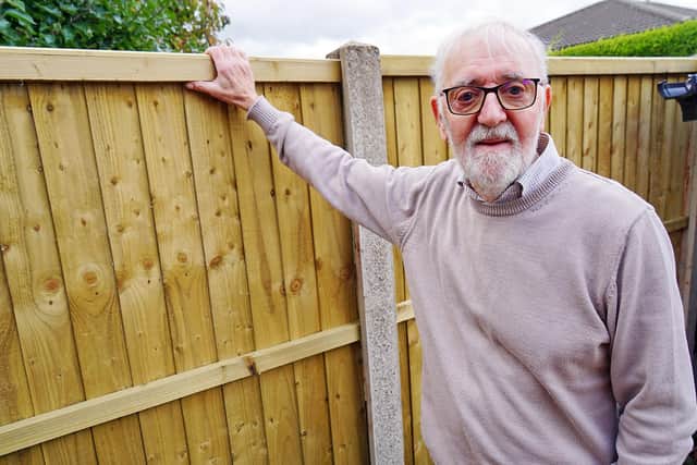 John Wallhead was told by staff at the Stonegravels recycling centre to hire a skip for three wooden fence panels.