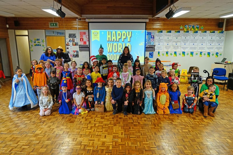 Holme Hall primary school KS1 and reception pupils.