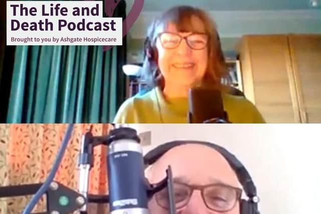 Stephen and palliative care consultant and author Kathryn Mannix discuss what 'dying well' really means on Ashgate Hospice’s The Life and Death Podcast.