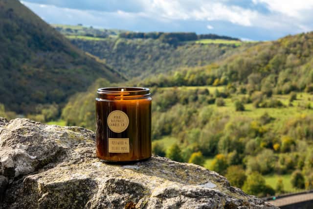 The Peak District Candle Co is one the businesses featured in Molly's directory