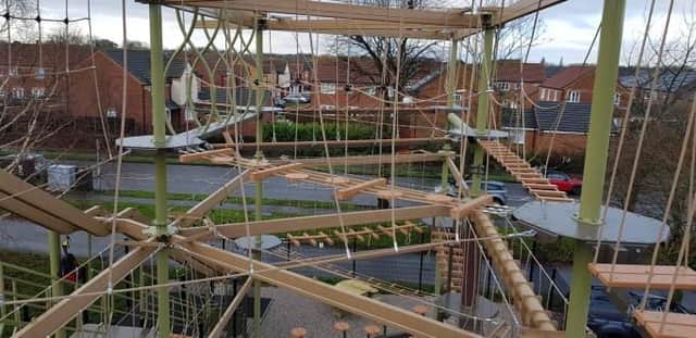 Face your fear of heights on Long Eaton's new Sky Adventure Trail.