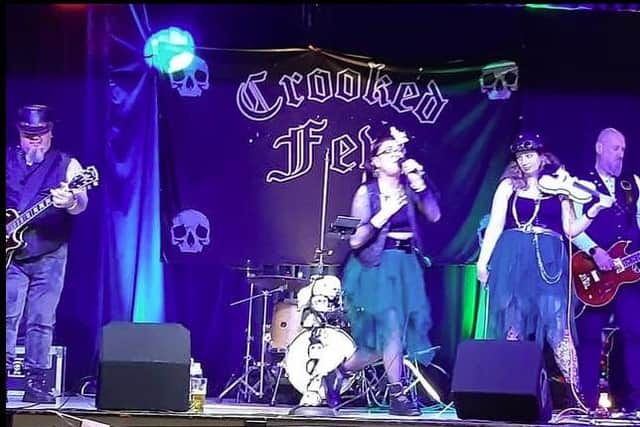 Crooked Few play at the Saints Bar, Chesterfield on Friday, July 17.