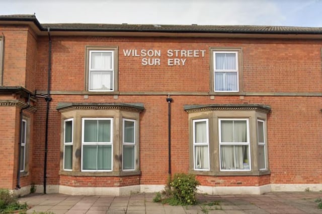 Wilson Street Surgery caters for 15,339 patients between an equivalent of 13.2 full time GPs.
