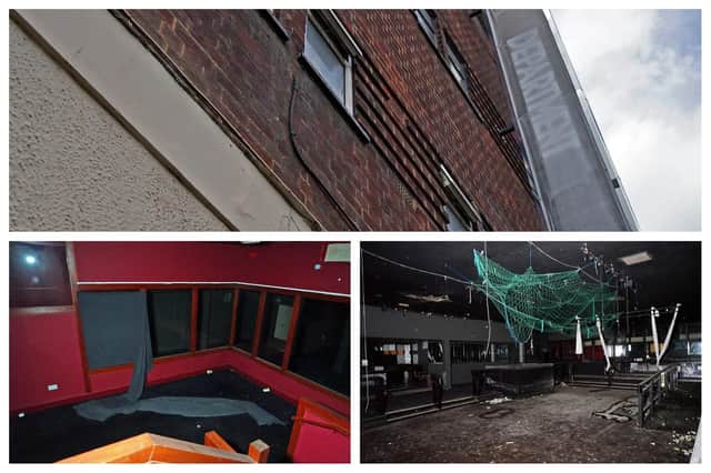 Scenes inside the former Department nightclub on Cavendish Street, Chesterfield.