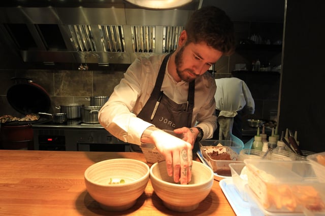 Jöro, at Shalesmoor, is led by Luke French, described by the Michelin Guide as a 'keen chef-owner'. "Tasting menus draw on a mix of modern British, New Nordic and Asian cuisine and feature some unusual flavour combinations," the guide says.