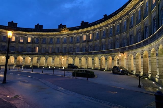 The Crescent in Buxton is looking particularly striking in this shot by Pauline Baines.