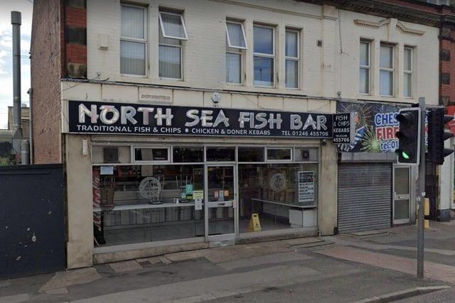 North Sea Fish Bar, 419 Sheffield Road, Whittington Moor, Chesterfield, S41 8LT is recommended by Kelly Cameron.