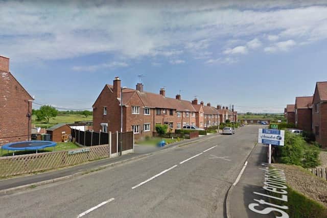 A housing developer is hoping to gain permission to build 43 new homes on green fields off St Leonard's Place, Shirland. Image: Google Maps.