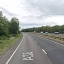 A section of the A38 is currently closed.