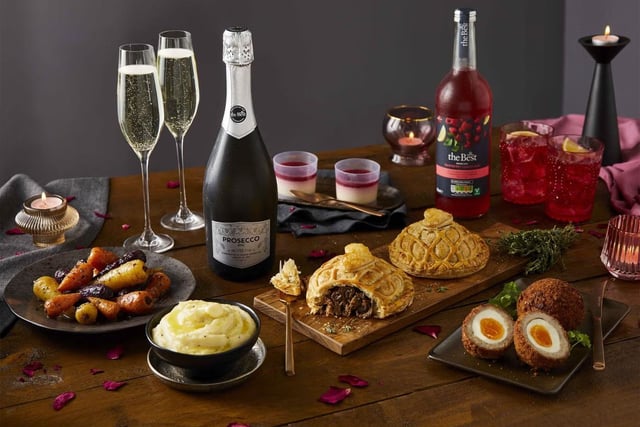 Price: £15 for More Card customers and online shoppers, £17 for non-More Card holders in-store

What's included: Starters, mains, two sides, dessert, and drink

Morrisons introduces its Valentine’s Day Dine In For Two Meal Deal, offering a three-course premium dining experience for £15 with a Morrisons More Card or online. Choose from a variety of starters like smoked salmon verrines, tempura prawns, and more. Mains range from Scottish salmon to beef en croute, with sides such as triple-cooked chunky chips and creamy dauphinoise. Indulge in desserts like raspberry profiteroles or lemon cheesecakes. Select from award-winning wines, fizz, beer, or soft drinks to accompany your meal.