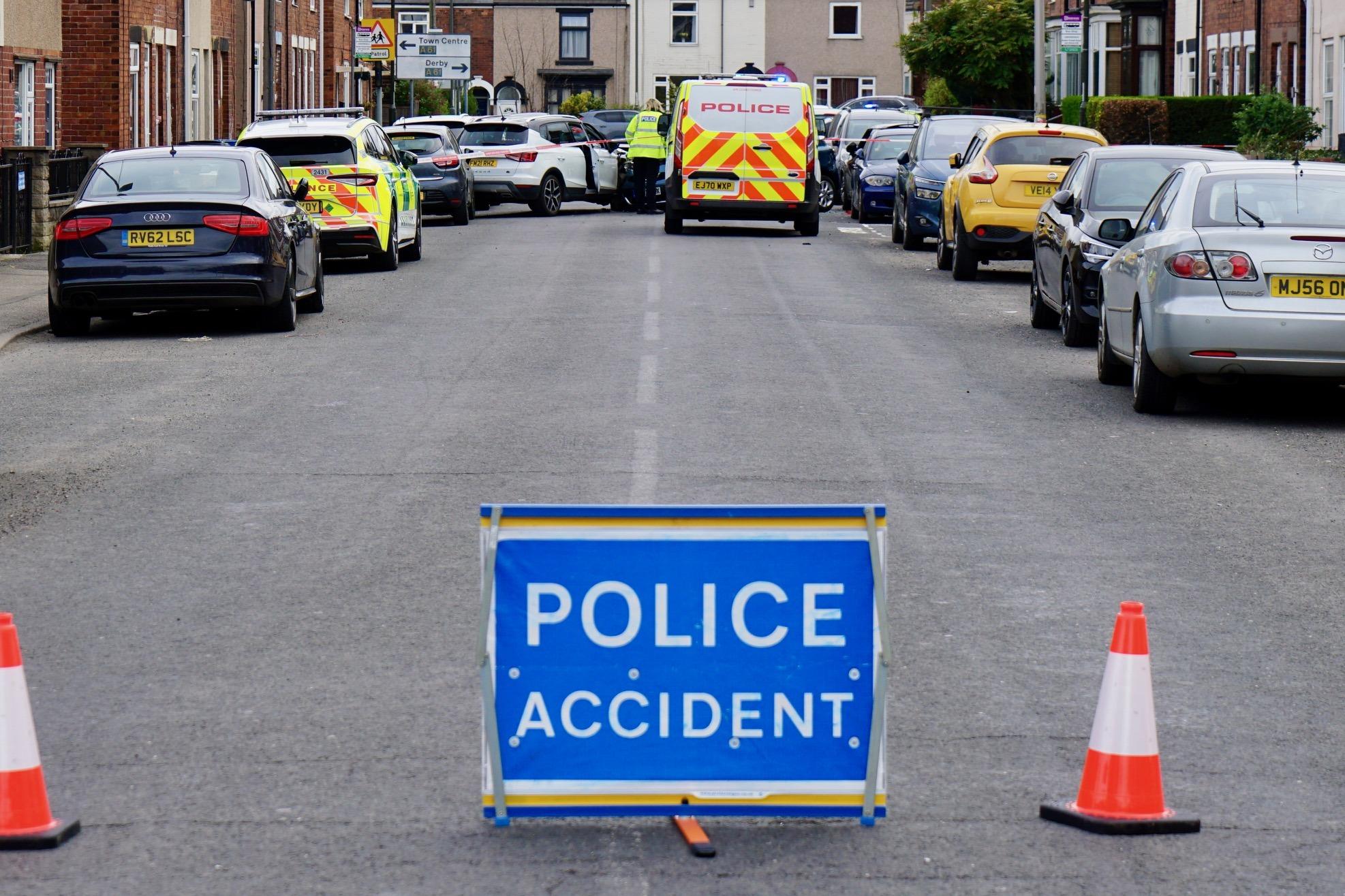 Police issue update on Chesterfield crash that saw three people taken ...
