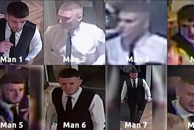These are the men Derbyshire Police wish to trace.