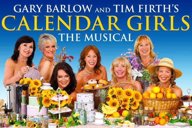 Calendar Girls The Musical stars Maureen Nolan, Lyn Paul, Amy Robbins, Paula Tappenden, Marti Webb, Honeysuckle Weeks and runs at Sheffield Lyceum Theatre from September 19 to 23, 2023.
