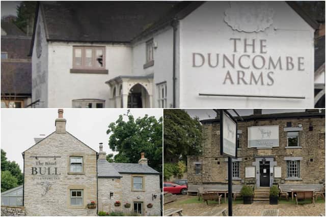 Derbyshire's top gastropubs have been named among the best 100 in the country.
