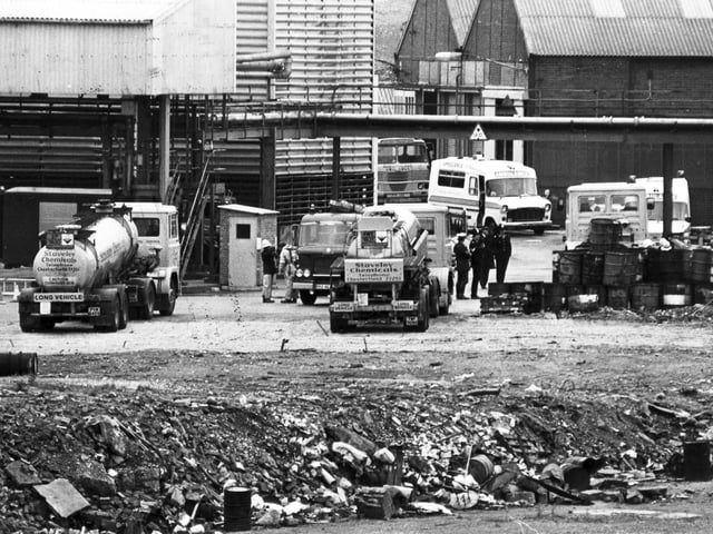 Staveley Chemicals - explosion 26th June 1982