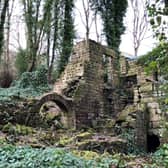 The Lumsdale Valley includes ruins from the early centuries of Cromford's pioneering role in industrial innovation.