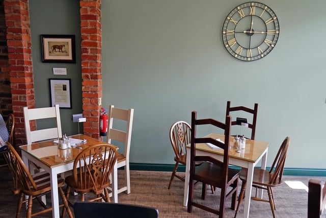 The café also offers afternoon teas, which are available to pre-book with 24 hours notice.