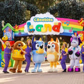 Bluey, Justin Fletcher and Andy Day heading to Cbeebies Land at Alton Towers this half term for 10th anniversary celebrations. Photo submitted