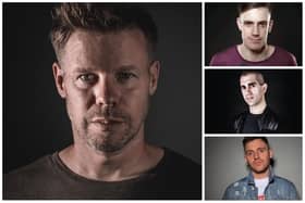 Trance In The Woods will star Ferry Corsten in his Gouryella alias, Bryan Kearney, Guiseppe Ottaviani and Will Atkinson, pictured clockwise from left.
