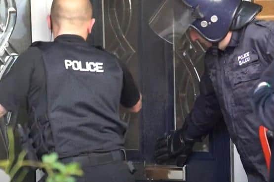 Police have arrested a further eight men during a series of drugs raids in Chesterfield, Thames Valley and the West Midlands.
