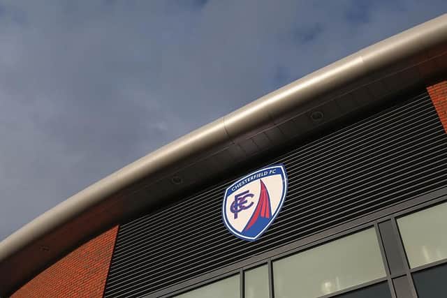 The Spireites are due to host Yeovil Town on Saturday.