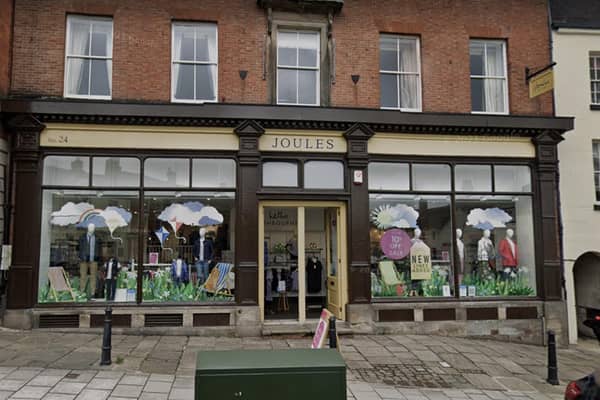 The future of Ashbourne’s Joules, and the other Derbyshire branches, is currently unclear.
