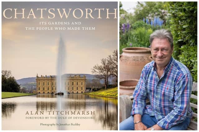 Alan Titchmarsh's book on Chatsworth will be published on August 31, 2023.
