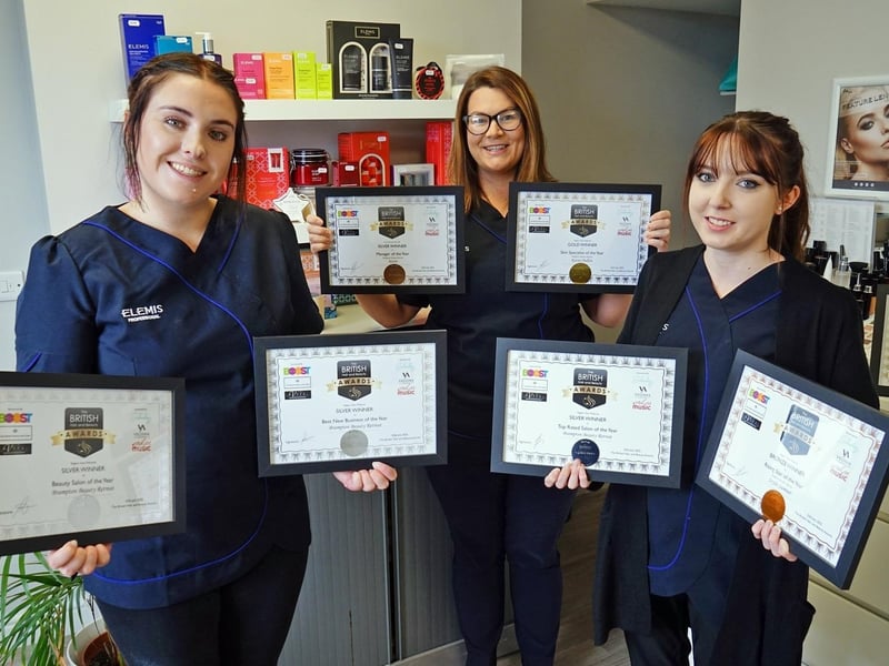 Brampton Beauty Retreat received seven awards back in September at the National Hair & Beauty Awards 2022.