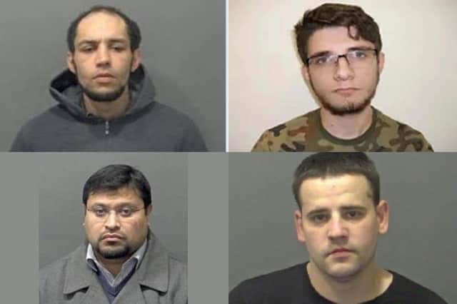 These criminals were all jailed in July 2020