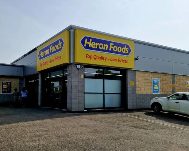 Heron Foods opened its doors to customers in Staveley yesterday.