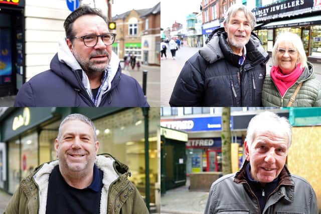 We have asked people in Chesterfield town centre what they think about the condition of the roads across the county.